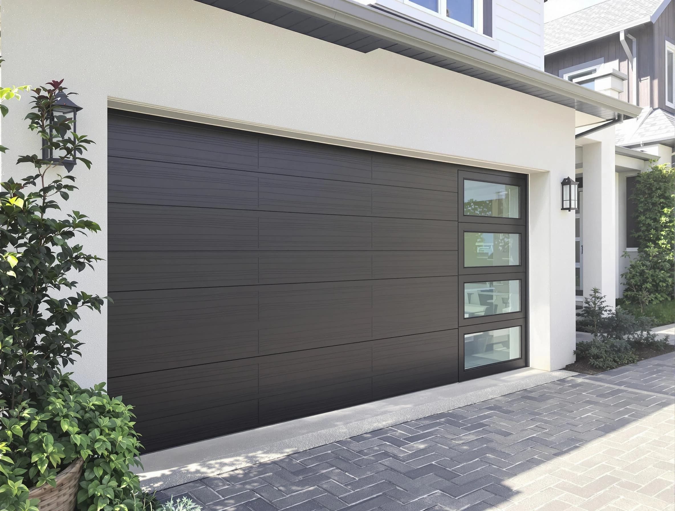 Custom garage door installation by Acton Garage Door Repair in Acton