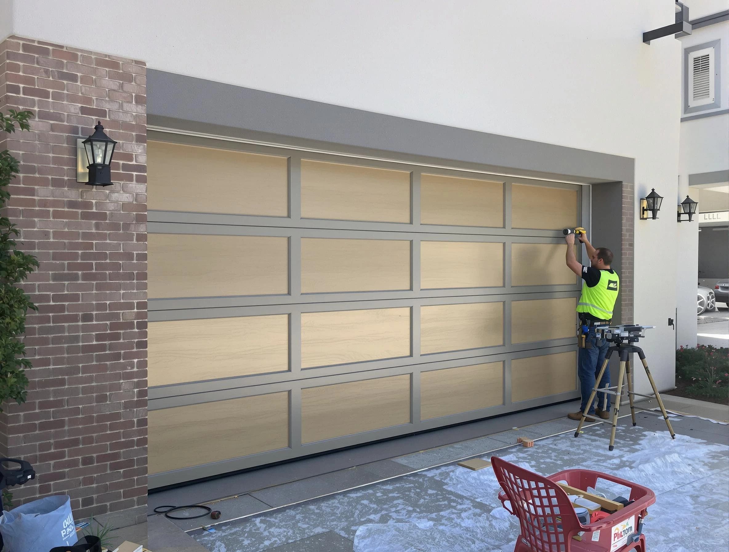 Garage door replacement service by Acton Garage Door Repair in Acton