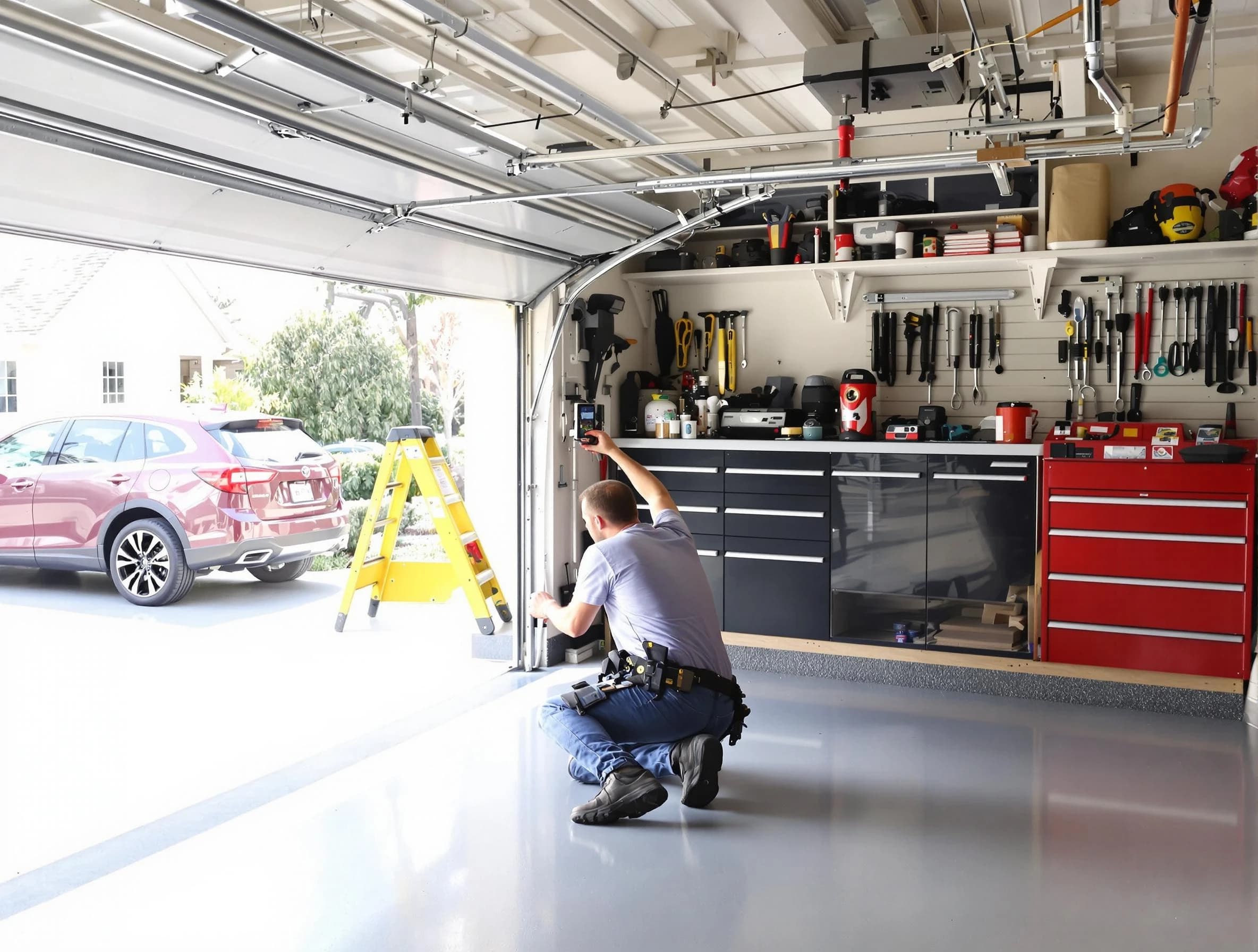 Local garage door repair service by Acton Garage Door Repair in Acton
