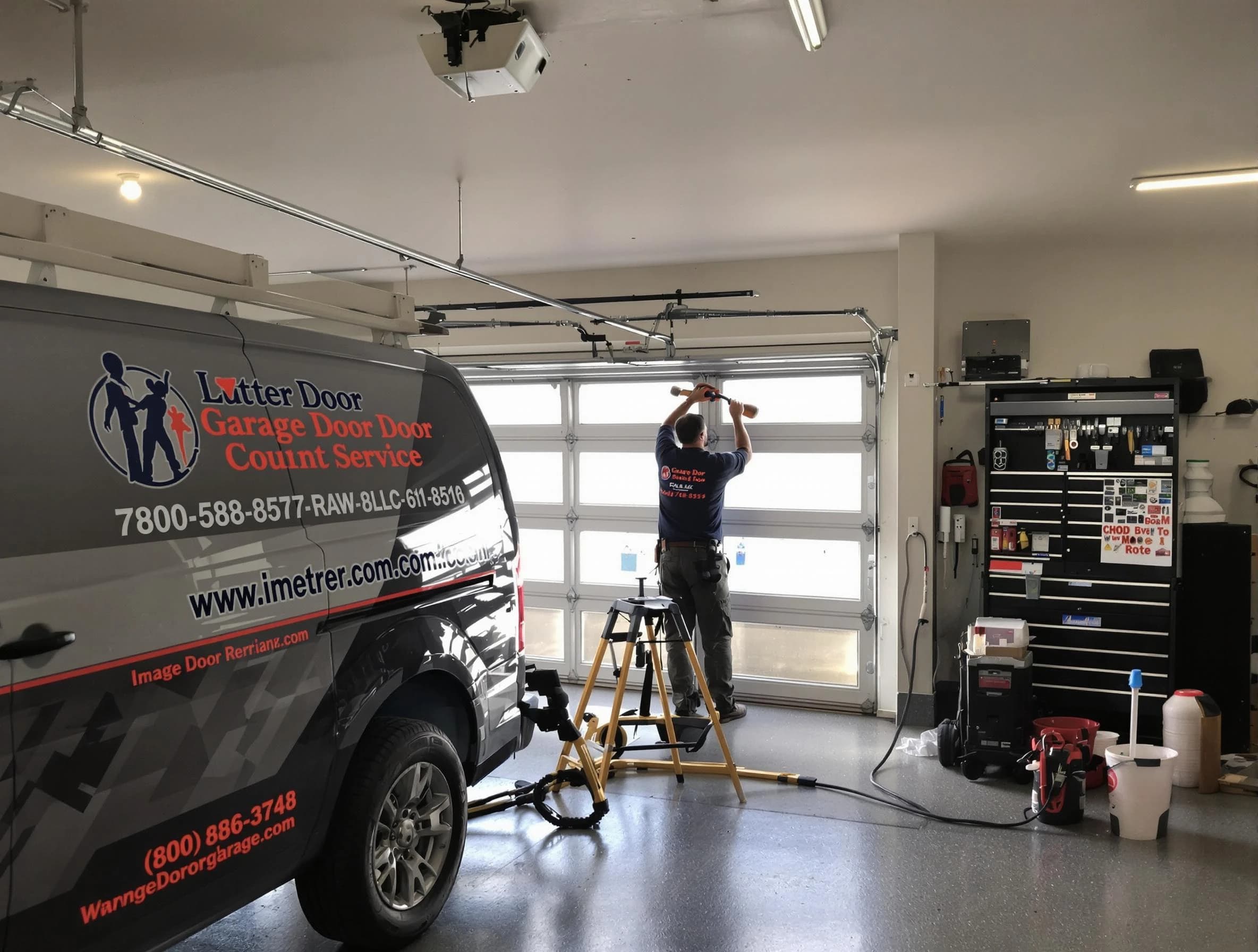 Acton Garage Door Repair rapid response team performing same-day repair in Acton