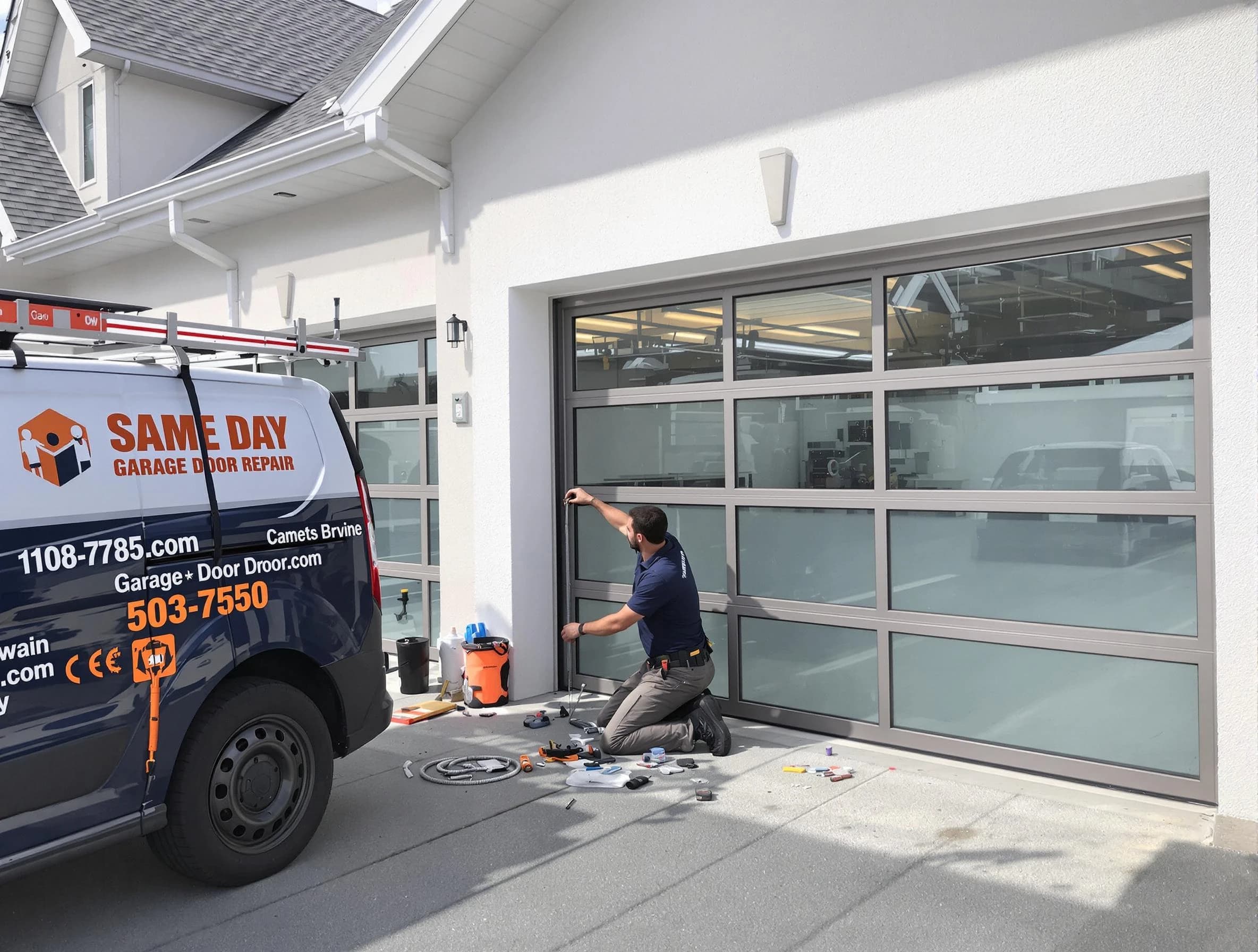 Same-day garage door repair service by Acton Garage Door Repair in Acton